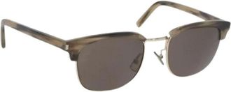 Saint Laurent Pre-owned Accessories, female, Beige, Size: ONE SIZE Pre-owned Vintage Sunglasses