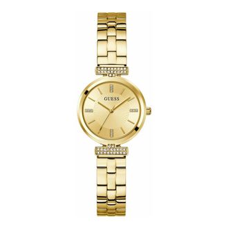 Guess Array Watch - Dames - Accessoires - Geel - Maat: ONE Size
