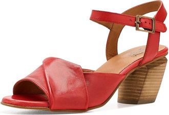 Miz Mooz Attie Heeled Sandals Womens Sandals Scarlet : EU 42 (US Womens 10.5-11) B - Medium, Leather
