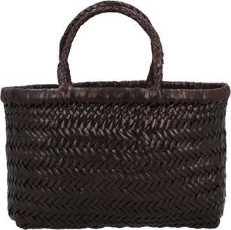 Dragon Diffusion Mini Flat Gora Leather Shoulder Bag