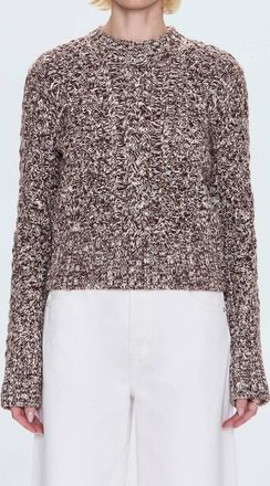 Pistola Denim Quinn Sweater In Chocolate Marl