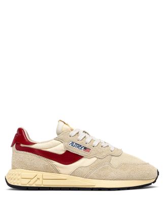 Autry Low-Top Sneakers with Suede and Mesh Composition