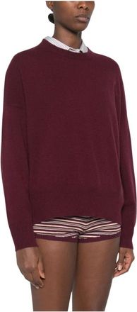 Be You Jersey de cuello redondo - Knitwear - Mujer - Rojo - XS