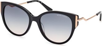 Guess GM0834 01W Womens Sunglasses Black Size 56