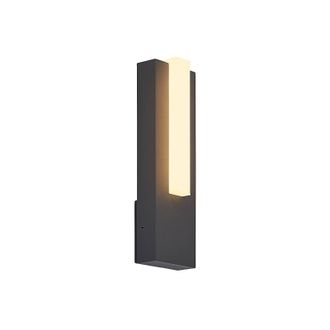 Lucande Lucande - L&aacute;mpara De Pared Led Exterior virgalia En Negro Aluminio