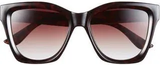 Vince Camuto Gradient Cat Eye Sunglasses in Tortoise at Nordstrom Rack