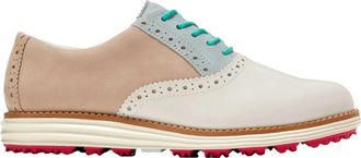 Cole Haan Originalgrand Shortwing Golf Sesame/Blue Glass/Ivory W27603-250 Womens