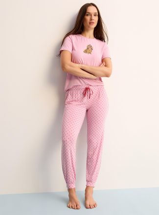 Twik Womens Adorable patterned soft pyjama joggers