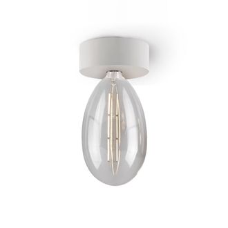 Daylight Italia L&aacute;mpara con roset&oacute;n blanco