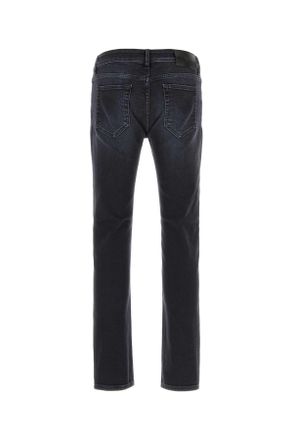 Pantaloni Torino Mens Stretch Denim Jeans Nero