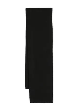 Moschino Sciarpa con logo - Nero
