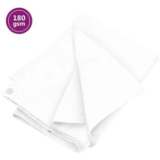 vidaXL Lona Hdpe Blanco 180 G/m&sup2; 6x10 M Vidaxl