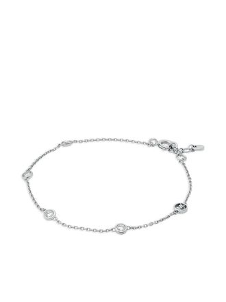 Michael Kors rhinestone bracelet - women - Metal/Crystal - One Size - Silver