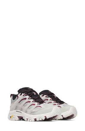 Merrell Moab 3 Hiking Shoe in Pigeon/Dark Cherry at Nordstrom, Size 10