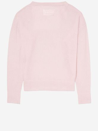 Balenciaga Womens Sweater Cashmere Pink