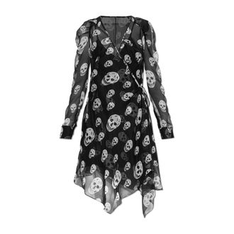 Alexander McQueen Mujer, Vestidos, Negro, Talla: S