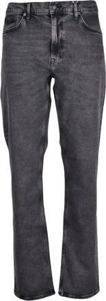 GANT Jeans, Heren, Grijs, W38, Katoen, Straight Jeans