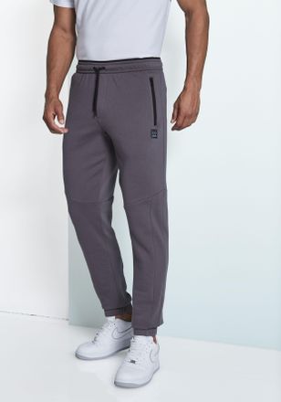 John Devin Sweathose JOHN DEVIN, Herren, Gr. XXL (60/62), N-Gr, grau (dunkelgrau), angeraute Sweatware, Obermaterial: 60% Baumwolle, 40% Polyester, unifarben, be