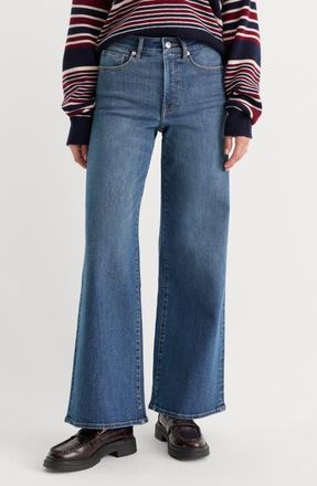 Good American Good Waist High Waist Palazzo Jeans in Sierra at Nordstrom, Size 16W