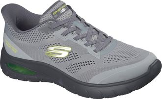 Skechers Skech-Air Summits Textiel Heren Sneakers Charcoal/Limoen