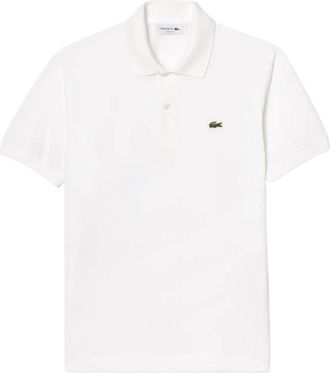 Lacoste Polo L1212 Light Classic Fit - Heren - Polos - Wit - M - Tops