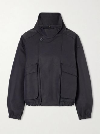 TWP Giacca In Gabardine Di Misto Cotone Hunter - Blu