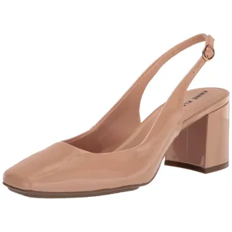 Anne Klein Lizette Slingback Heels Nude LIZE01F9-102 Womens