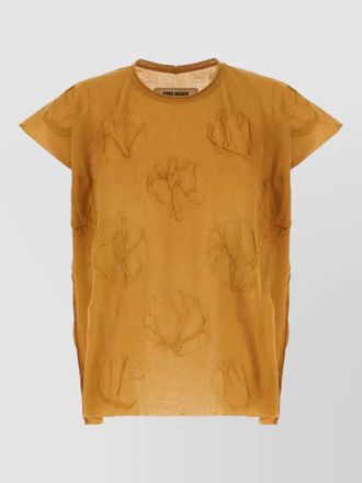 Uma Wang cotton blend sweater round neck back detail