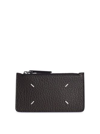 Maison Margiela Brown Leather Cardholder