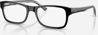 Ray-Ban Mens Rb5268 Eyeglasses In Black
