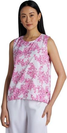 Coolibar Womens St. Tropez Long Sleeve Top Tank, UPF 50+ Sun Protection in Fuchsia Pink at Nordstrom, Size Xx-Large