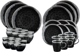 Björn Borg Juego de vajilla MOON - 30 Piezas - Tinta