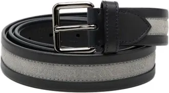 Louis Vuitton Pre-owned Leather Belt - female - Louis Vuitton Vintage - Vintage Belts - Blue - ONE SIZE - Pre-owned