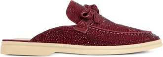 Nicoli Mocassini Jezelinda con fiocco - Rosso