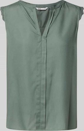 Only Regular Fit Blusentop aus reiner Viskose Modell KIMMI in Schilf, Größe 34