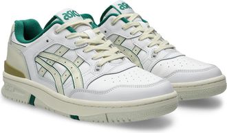 Asics Sneaker ASICS SPORTSTYLE EX89, Damen, Gr. 37,5, weiss (wei&szlig;, pale oak), Leder, Synthetik, mehrfarbig, Schuhe Sneaker