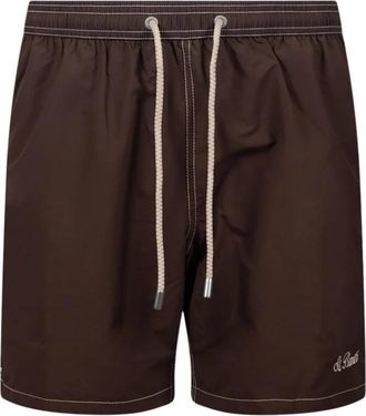 MC2 Saint Barth Patmos Zwemshort - Heren - Strandmode - Bruin - S - Badmode