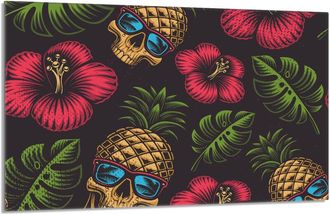 OEM Protector De Cristal Para Estufa 80x52 Pi&ntilde;a