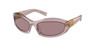 Miu Miu MU14ZS 12W20I Womens Sunglasses Purple Size 59