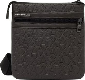 A|X Armani Exchange Bolso Cruzado - Bags - Hombre - Marr&oacute;n - ONE SIZE
