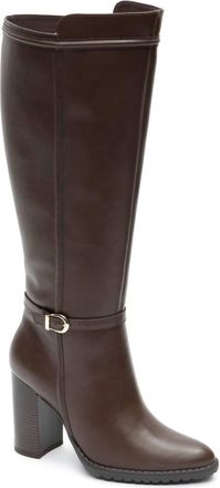 Andrea Womens Knee-High Boots In Brown
