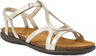 Naot Womens Dorith Sandal In Radiant Gold Leather