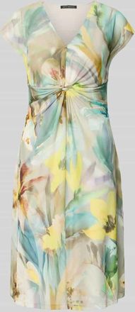 Betty Barclay Minikleid mit V-Ausschnitt und Knotendetail in Mint, Gr&ouml;&szlig;e 36