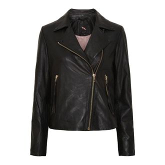 BTF-CPH Btfcph - Leren Jassen - Dames - Jassen - Zwart - Maat: 2XL Leer