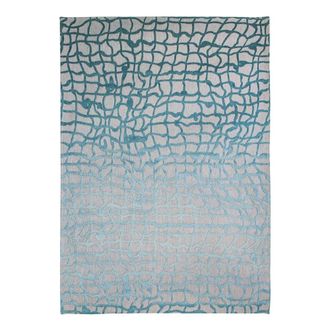 Louis De Poortere Alfombra de poliéster azul, 170x240 cm