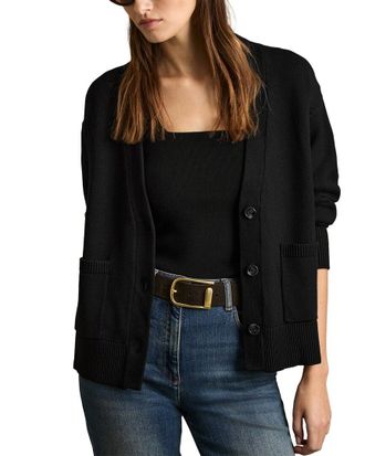 Reiss Harper Knitted Cardigan