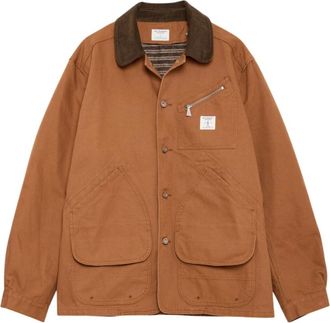 Roy Rogers Jassen, Heren, Bruin, L, Katoen, Chore Jacket