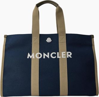 Moncler Tote Bag Navy - Size: OS