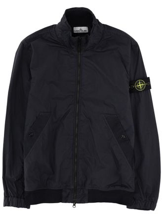 Stone Island Stiff Collar Zipper Polyamide Jacket
