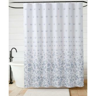 Jessica Simpson Floral Shower Curtain in Jalina Blue at Nordstrom Rack